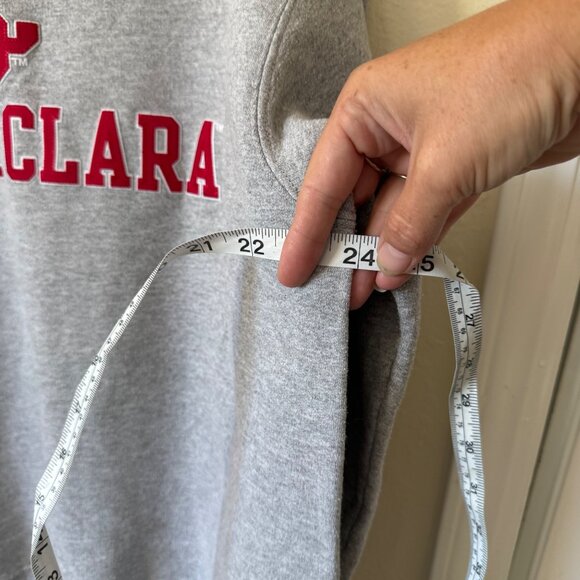 Vintage Champion Eco Authentic Santa Clara Grey Crewneck Sweatshirt L - Picture 6 of 7